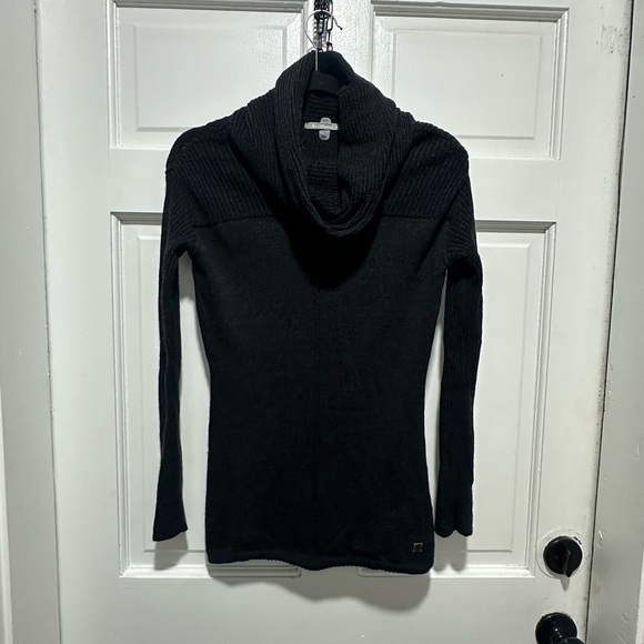 Smartwool Larkslope Tunic Women's Wool Sweater Size XS Dark Gray - Picture 2 of 6